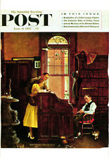 The Saturday Evening Post - Norman Rockwell The Marriage License Unposted picture
