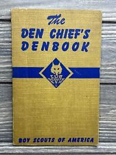 Vintage 1951 Scouts BSA The Den Chief's Denbook Handbook Boy Scouts Cub Scouts picture