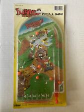 VINTAGE ORIGINAL 1980s LARAMI - BULLWINKLE AND ROCKY PINBALL GAME, NOS, SEALED picture