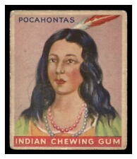 1933-40 Goudey R73 Indian Gum #33 Pocahontas IND1-02 picture