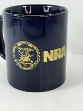 NRA ILA Mug Cobalt Blue with Gold Eagle Seal National Rifle Association 4” inch picture
