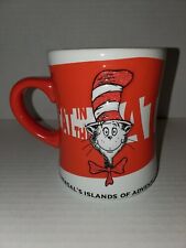 Universal Studios Dr Seuss The Cat in the Hat 3D Mug Large Red Sparkles picture