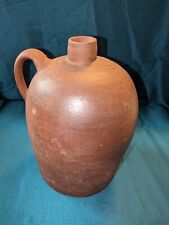 Vintage Brown Stoneware Jug With Handle picture