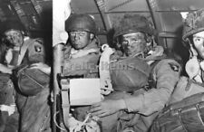 WW2 PICTURE PHOTO US GI 101st AIRBOURNE ALLIED SOLDIERS D-DAY 6940 picture