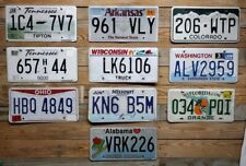 Variety Pack of 10 expired 2013 Mixed State Craft License Plate Tags ~ 1C4 7V7 picture