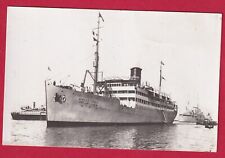 MARITIME MAIL PC POSTCARD  PAQUEBOT MAIL EGYPT KHEDEVIAL MAIL LINE SS KHEDIVE picture