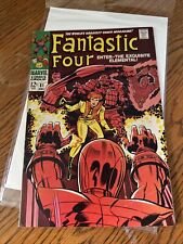 Marvel Fantastic Four Series 1 Issue #81 Comic Book 1968 Exquisite Elemental Lee picture