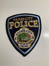 Haines City Police State Florida FL Colorful picture