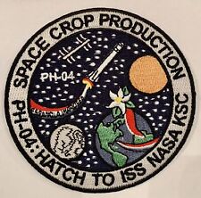 Original NASA ISS Space Crop Production Mission Patch 3.5” picture