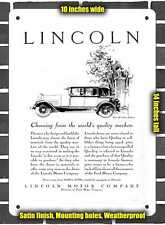 METAL SIGN - 1928 Lincoln Vintage Ad 06 picture