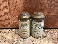 Vintage Shores - Mueller Spice Tins Cedar Rapids Iowa  picture