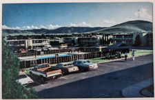 Alpine, Texas TX Postcard Vintage Highland Inn Across from Sul Ross University picture
