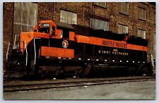 Postcard Train Locomotive Great Northern Railway #400 SD45-EMD 1966 Duluth AQ25 picture