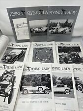 LOT OF 10 THE FLYING LADY ROLLS-ROYCE MAGAZINES 1997-98 CLASSIC CARS AUTOMOBILE picture