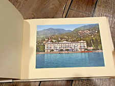 Villa D' Este Cernobbio Lac de Como Souvenir Booklet Ten Color Images Italy picture