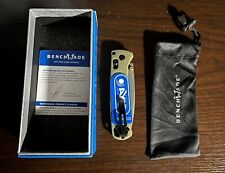 Benchmade Knife 535 Bugout CPM-S30V Outdoor Folding Knife Class Blue Handle picture