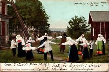 Brefkort - Brev-Kort Axel Eliassons Konstforlag, People Dancing Antique Postcard picture