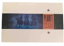 Vintage Music Promo Press Media Info 1989 Planet Texas Kenny Rogers Post Card picture