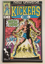 New Universe Kickers Inc. #1 - Marvel Comic Book 1986 picture