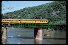 Original Slide, Chessie Steam Special Observation Car #18 Harpers Ferry WV, 1977 picture