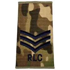 Royal Logistics Corps RLC Multicam Rank Slides (Pair) picture