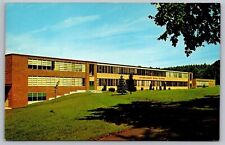 Inter Lakes High School Meredith New Hampshire Campus Fall Vintage UNP PC picture