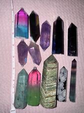 Towers Crystals Wholesale Lot Resale Crystal Carving Points Amethyst Obsidian picture