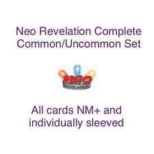 Pokemon Neo Revelation Complete Common & Uncommon Set NM picture