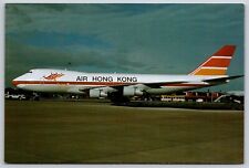 AIR  HONG  KONG Boeing 747-100F 4X6 Postcard picture