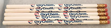 5 Vtg Occidental OxyChem Oxy Chemical Petroleum Pencil 1980s NOS picture