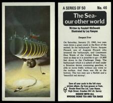 Deepest Ever #46 The Sea Our Other World 1974 Brooke Bond Tea Card picture