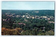 c1950's Bird's Eye View Of Mankato Minnesota MN Unposted Vintage Postcard picture