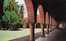 Stanford CA California, University Inner Quadrangle, Vintage Postcard picture