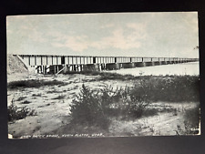 Old Postcard Union Pacific Bridge  Railroad RR North Platte NE c1910 picture