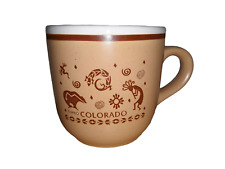 Vintage Mico Colorado South Western Coffee Mug Tea Cup Bear Lizard Kokopelli picture