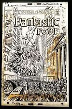 Fantastic Four Annual #8 John Romita 11x17 FRAMED Original Art Poster Marvel Com picture