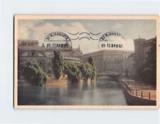 Postcard The Statebanksbuilding and Royal Palace, Stockholm, Sweden picture