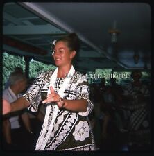 1974 Square Slide Hawaiian Woman Wailua River Cruise Boat Hawaii #3752 picture