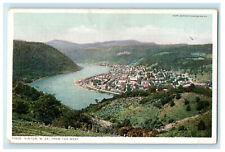 c1910s Aerial View from the West Hinton West Virginia WV Posted Postcard picture