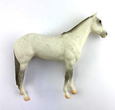 SIGNED - Breyer Horse Halla Flea Bitten Gray #715963 1989 JCP Holiday Special picture
