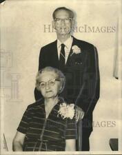 1970 Press Photo Mr. and Mrs. Ulysses E. LeBlanc's 50th wedding anniversary picture