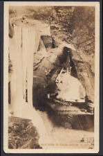 Rock House in Winter Hocking County OH RPPC postcard c 1915 picture