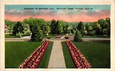Vintage Postcard- Memorial Hall, Dayton, OH picture