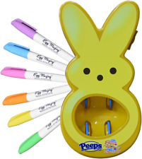 The Eggmazing Easter Egg Decorator - Peeps Bunny - Arts and Craft Set Includes 6 picture