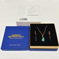 Howl's Moving Castle Swarovski pierced ＆ Necklace Suset Ghibli Museum Limited JP picture
