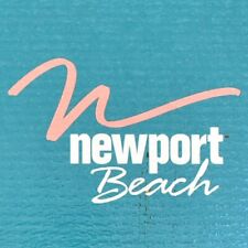 Vintage 1989 Newport Beach Cafe Café Restaurant Menu California picture