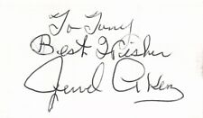 Jewel Akens Signed Autographed 2x3.5 Business Card picture