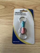 HILLMAN  Metal  Blue/Pink  Valet  Key Chain picture