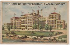The Home of Shredded Wheat Niagara Falls New York Posted 1918 Postcard picture