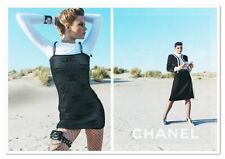Print Ad Chanel Cruise 21/22 Lola Nicon Anna Ewers 2021 2-Page Advertisement picture